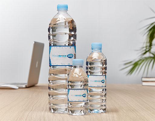 Personalizacion botellines agua mineral
