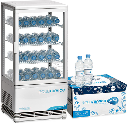 Agua mineral grandes cuentas