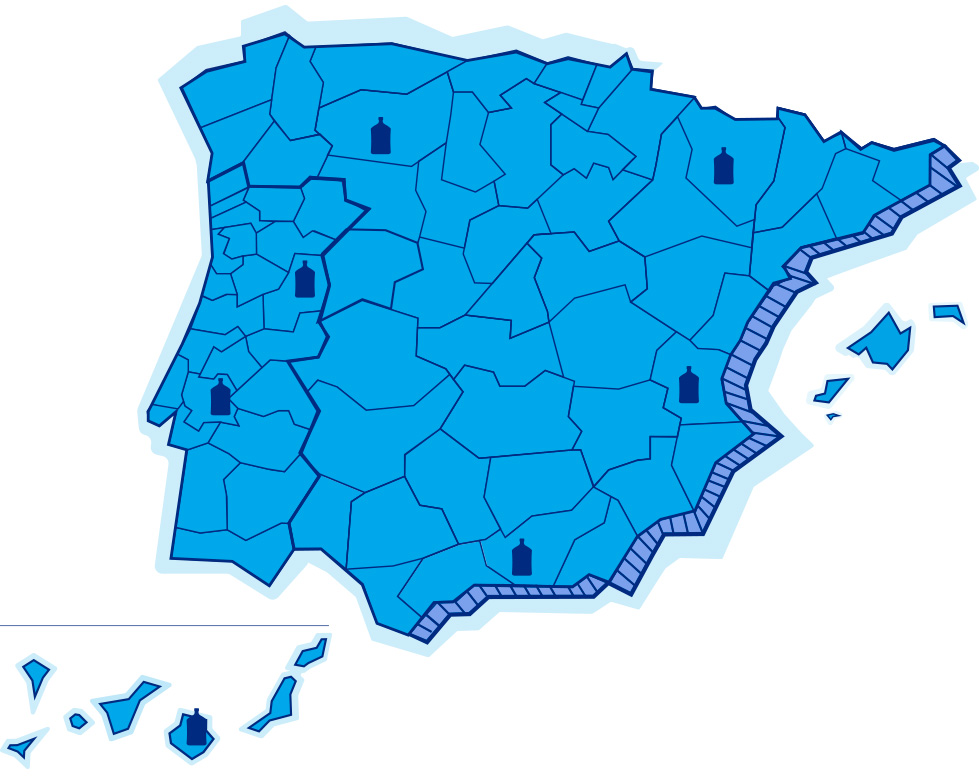 Mapa de manantiales