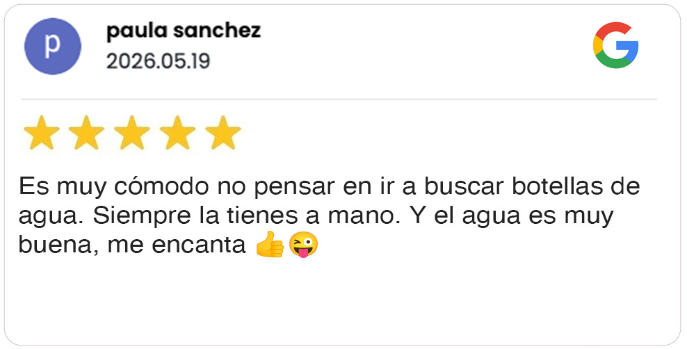 Opinion de cliente 2 en Google