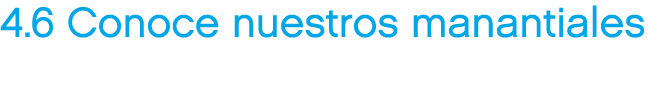 4.6 Conoce nuestros manantiales