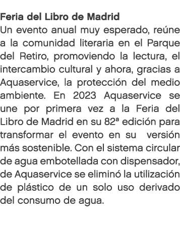 Feria del Libro de Madrid Un evento anual muy esperado, re ne a la comunidad literaria en el Parque del Retiro, promo...