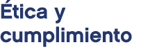  tica y cumplimiento