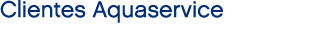 Clientes Aquaservice