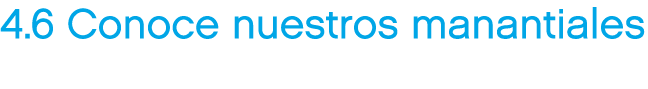 4.6 Conoce nuestros manantiales