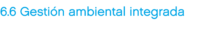 6.6 Gesti n ambiental integrada