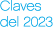 Claves del 2023